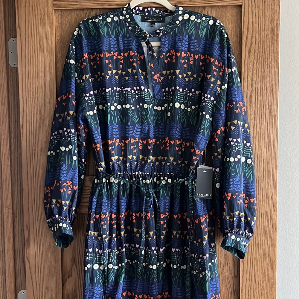 Eloquii Long Sleeve Dress